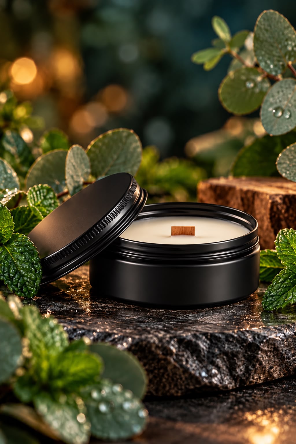 AURRUA Eucalyptus & Spearmint – Mini Scented Candle