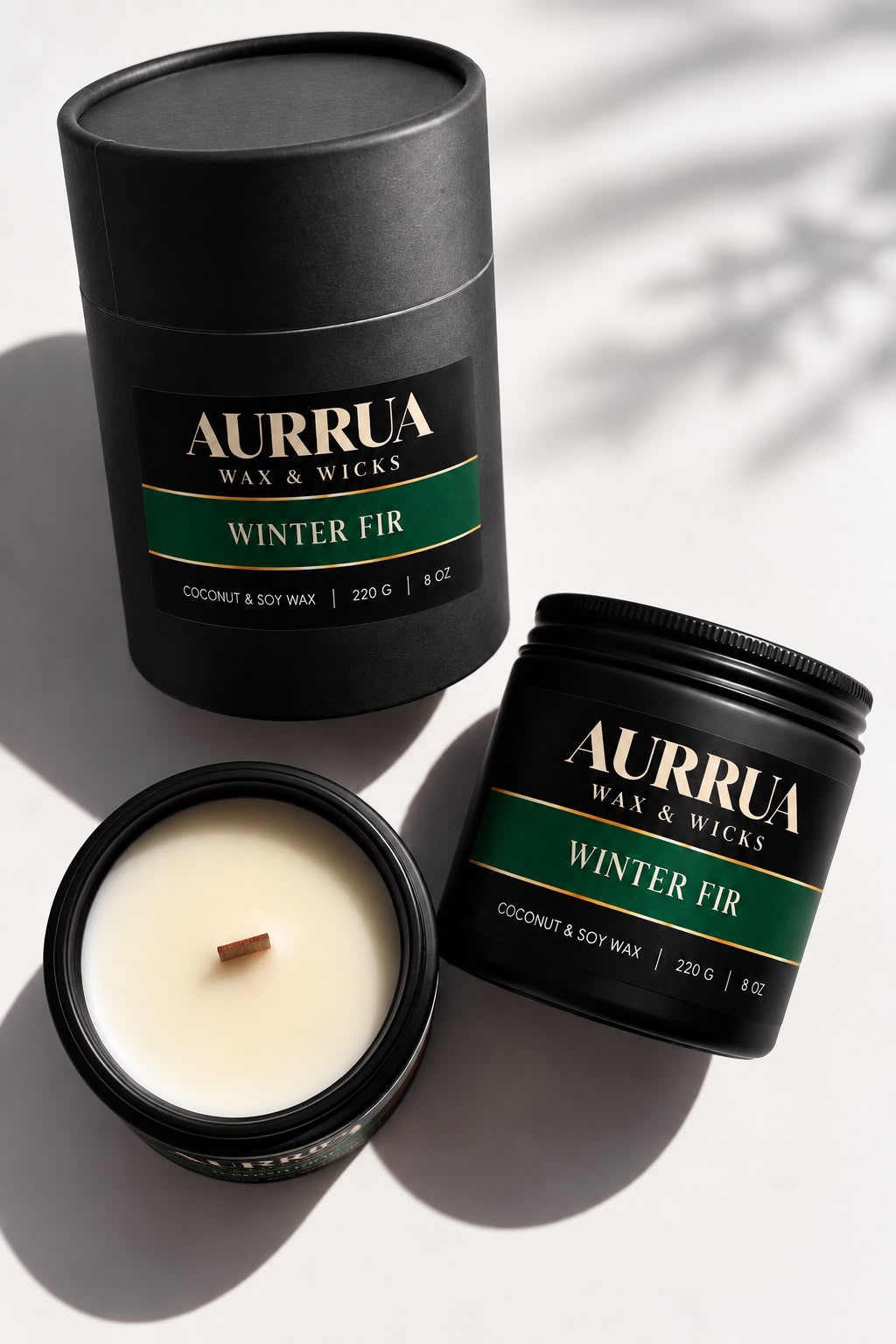 AURRUA Winter Fir – Signature Scented Candle