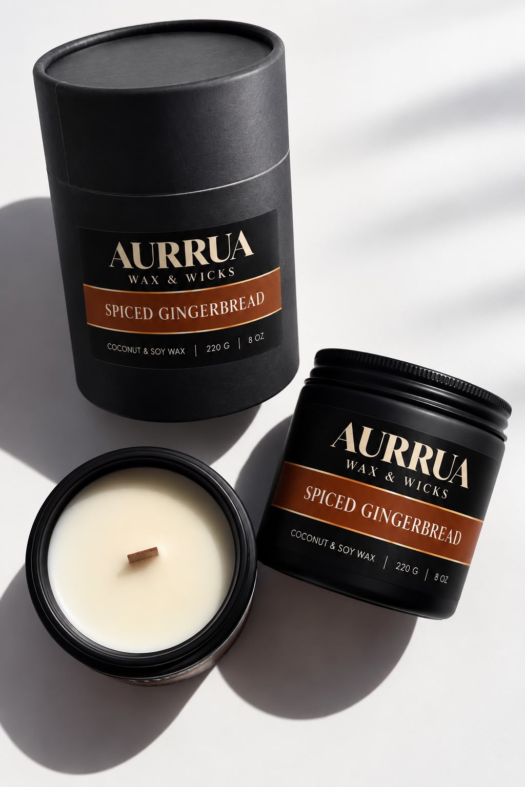AURRUA Spiced Gingerbread – Signature Scented Candle