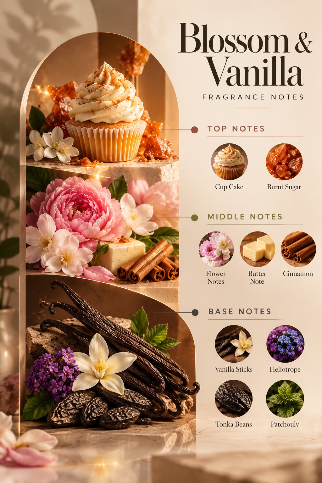 AURRUA Blossom & Vanilla – Signature Scented Candle
