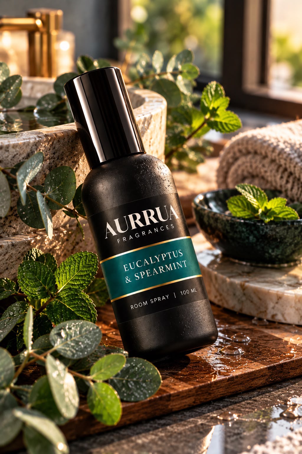 AURRUA Eucalyptus & Spearmint – Luxury Room Fragrance