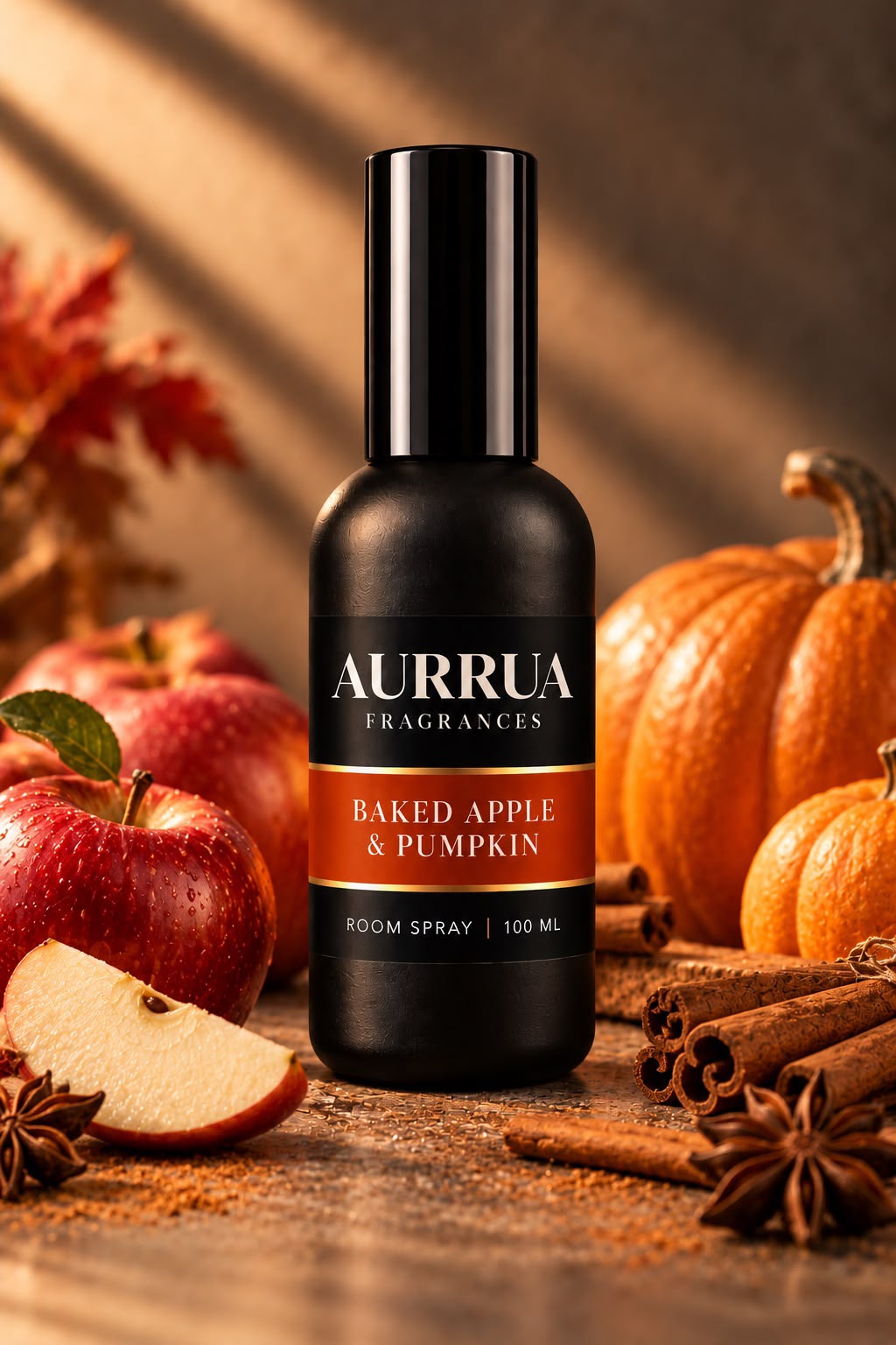 AURRUA Baked Apple & Pumpkin – Luxury Room Fragrance